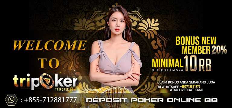 deposit poker online idn 88