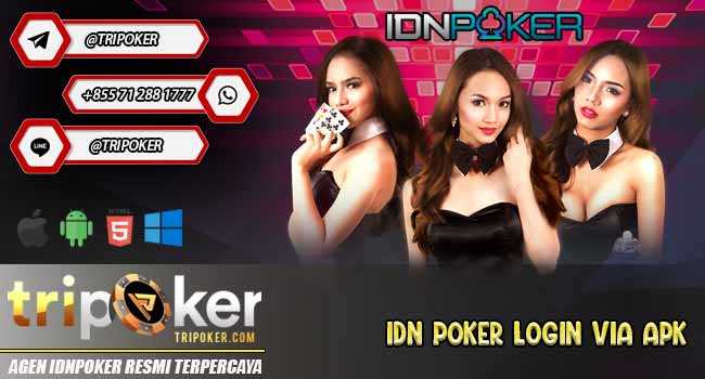 IDN Poker Login via APK